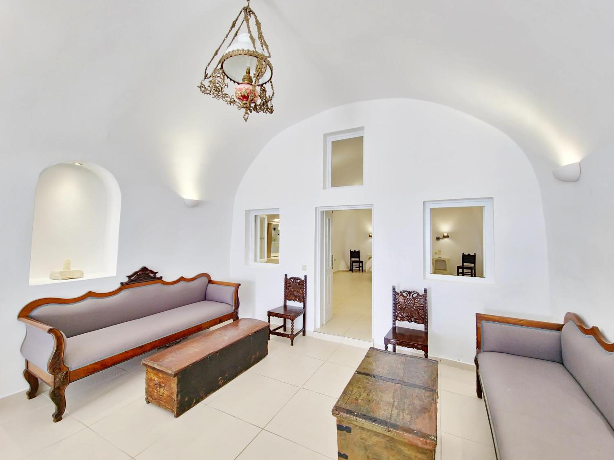 Karpimo Horizon - Caldera View With Private Hot Tub Villa Firostefani Exterior foto