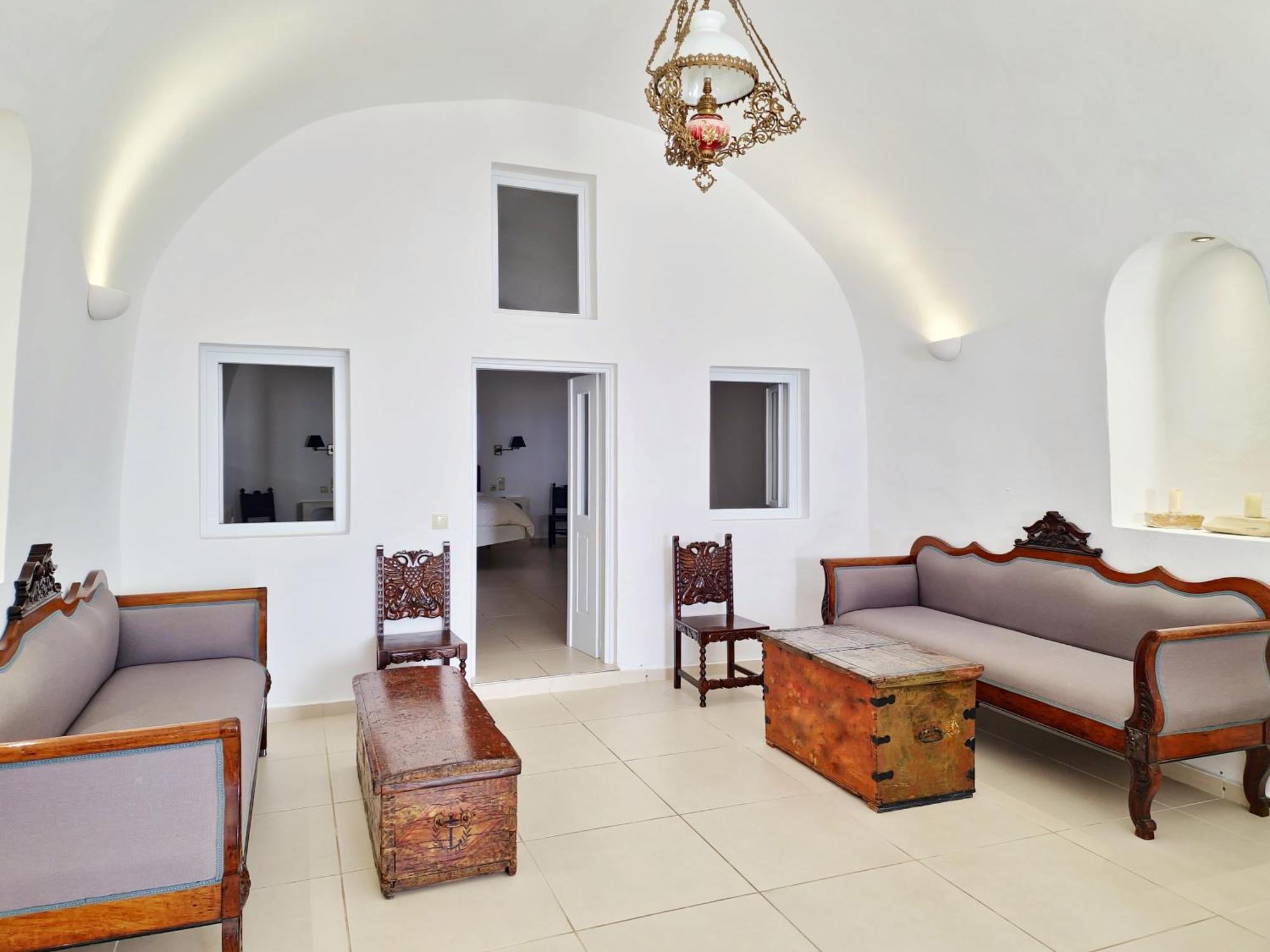 Karpimo Horizon - Caldera View With Private Hot Tub Villa Firostefani Exterior foto