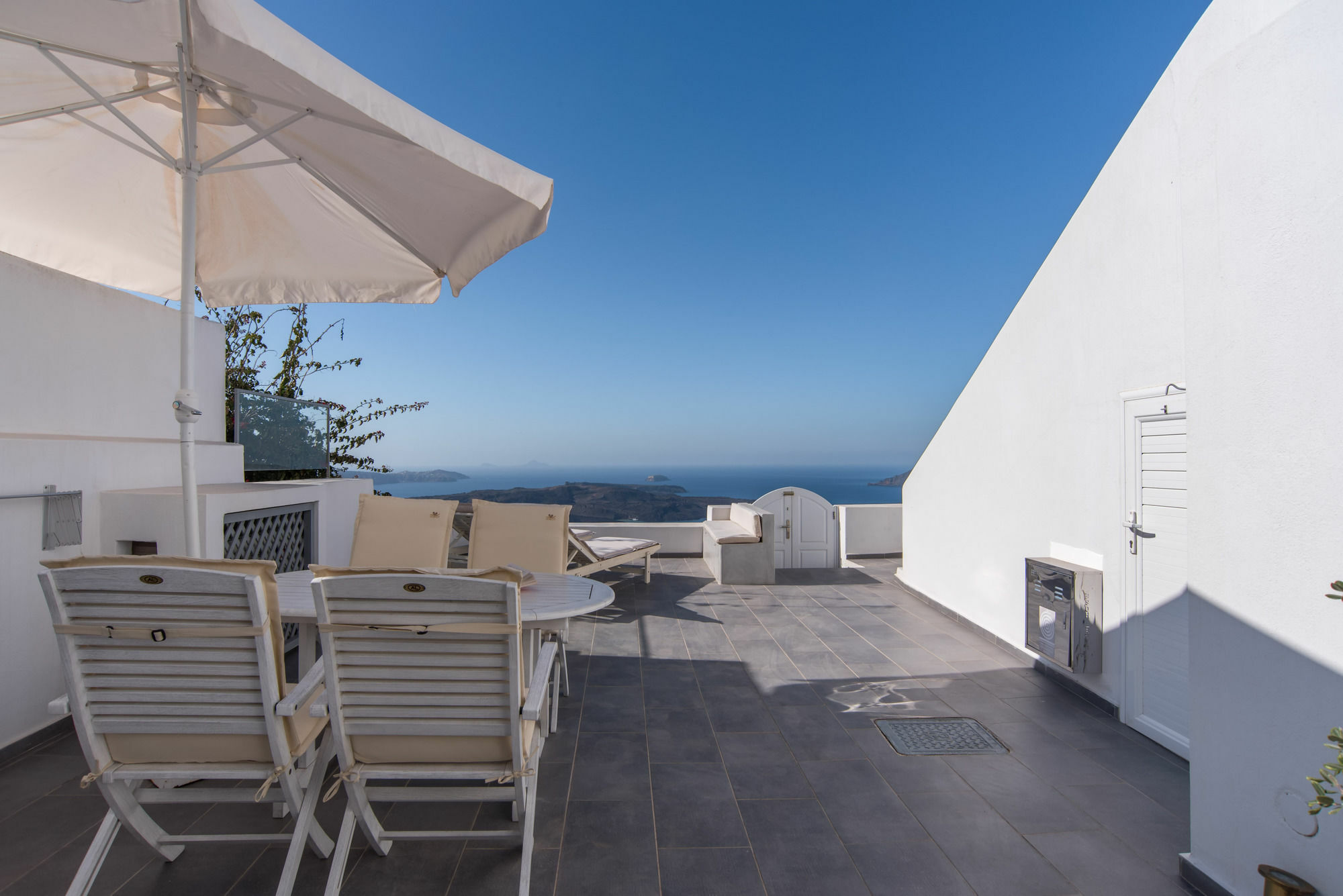 Karpimo Horizon - Caldera View With Private Hot Tub Villa Firostefani Exterior foto