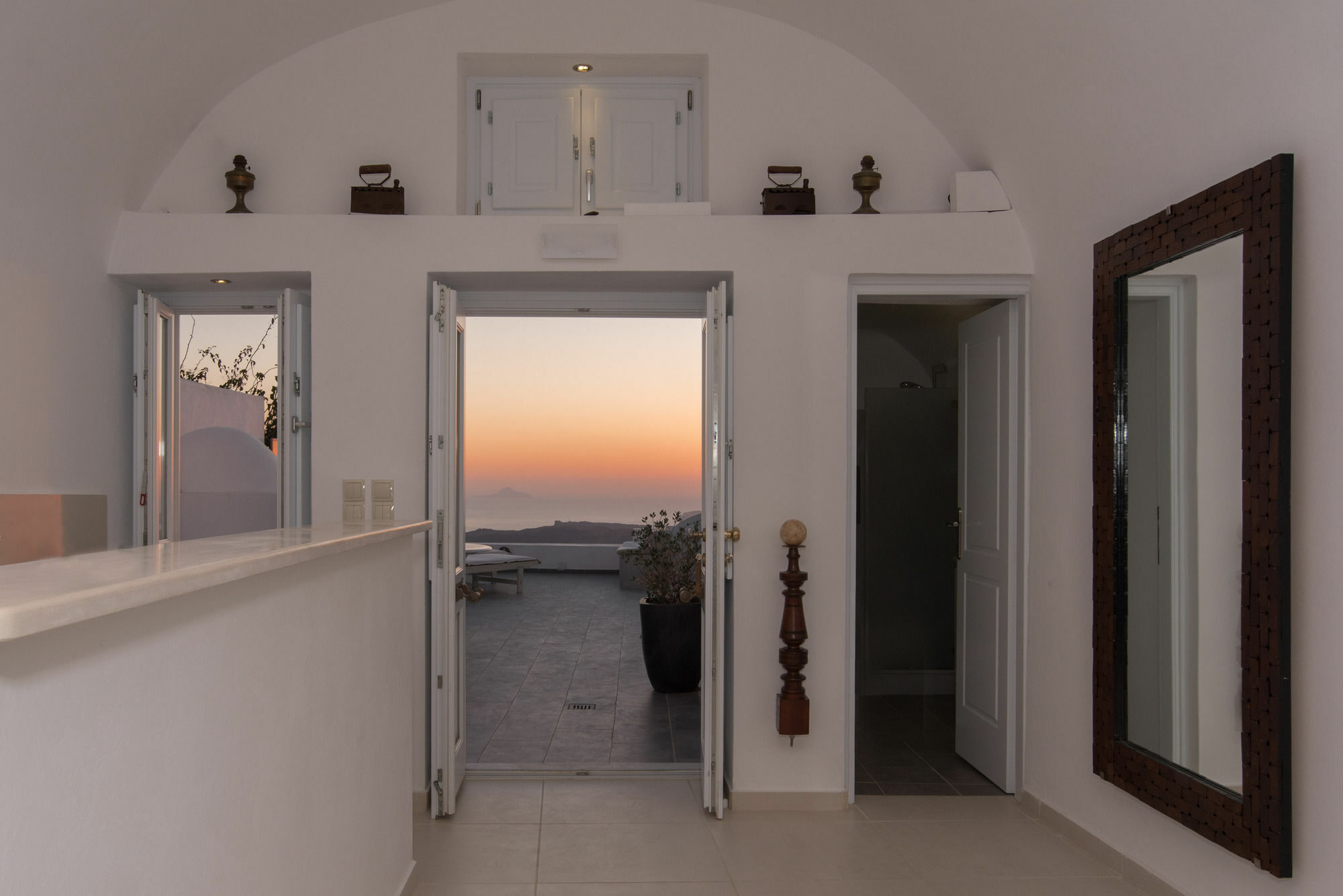 Karpimo Horizon - Caldera View With Private Hot Tub Villa Firostefani Exterior foto
